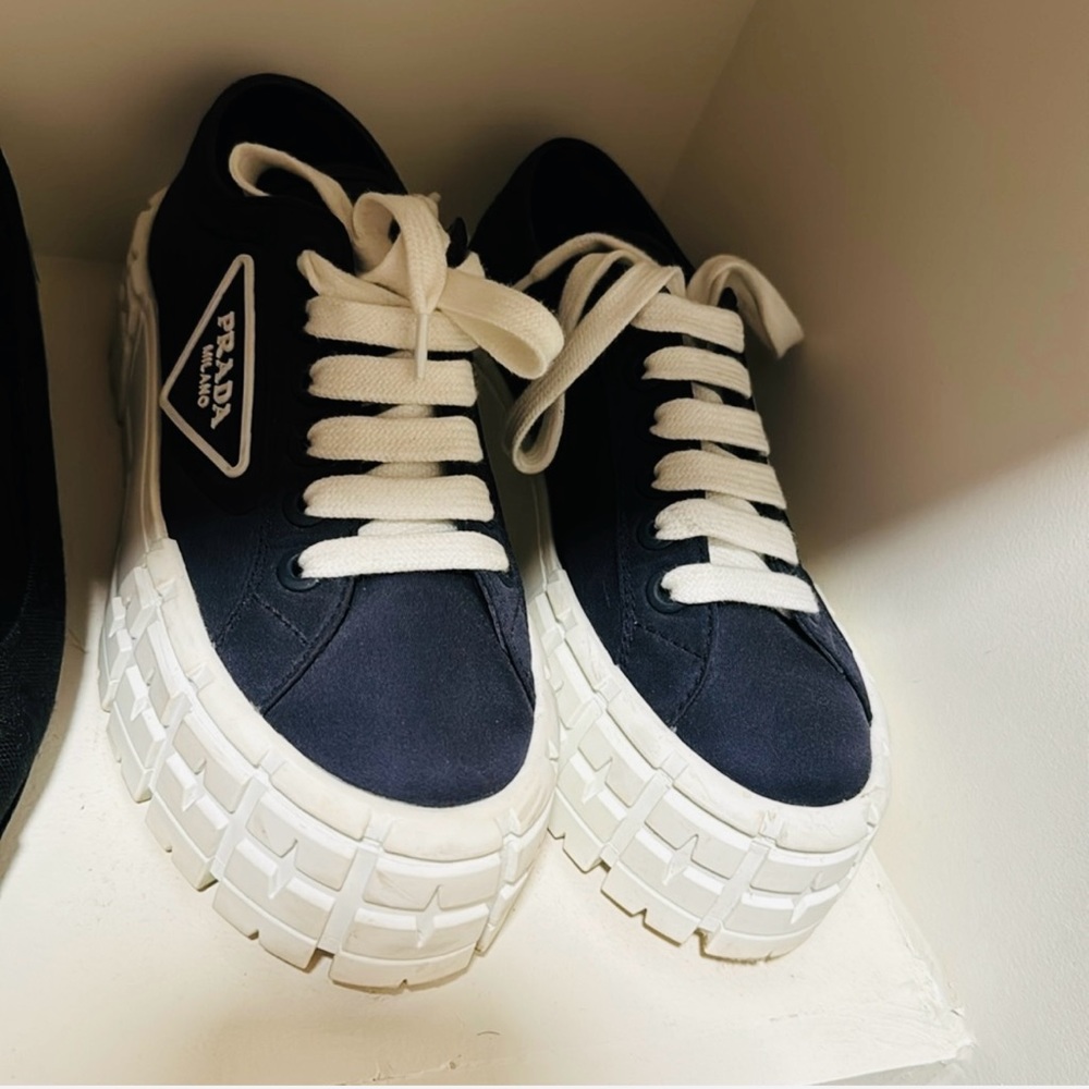 Prada platform sneaker